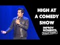 High at a comedy show | Sugar Sammy | Improv comedy