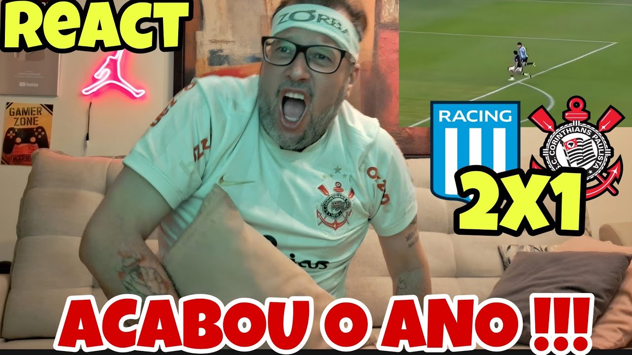 REACT RACING 2X1 CORINTHIANS | ACABOU O ANO !!! - YouTube