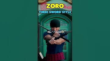 ZORO USES THREE SWORD STYLE FOR THE FIRST TIME #onepiecenetflix #onepiece