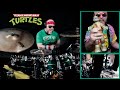 Teenage mutant ninja turtles theme song tmnt 80s cartoon  guitar and drum cover