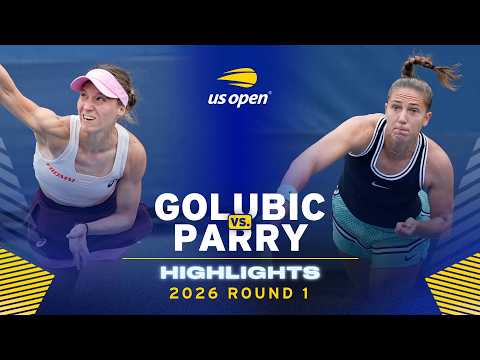 Viktorija Golubic vs. Diane Parry Highlights | 2026 US Open Round 1