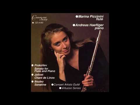 Boulez Sonatine - Marina Piccinini and Andreas Haefliger