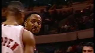 Scottie Pippen's TRASH TALK Gets Alonzo Mourning and Pat Riley Ejected 1996 Game 1