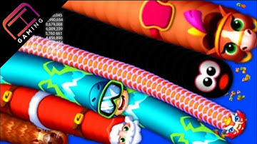 Worms zone.io || pro vs noob best kills || big snake samp wala game || black snake || Charsi gaming