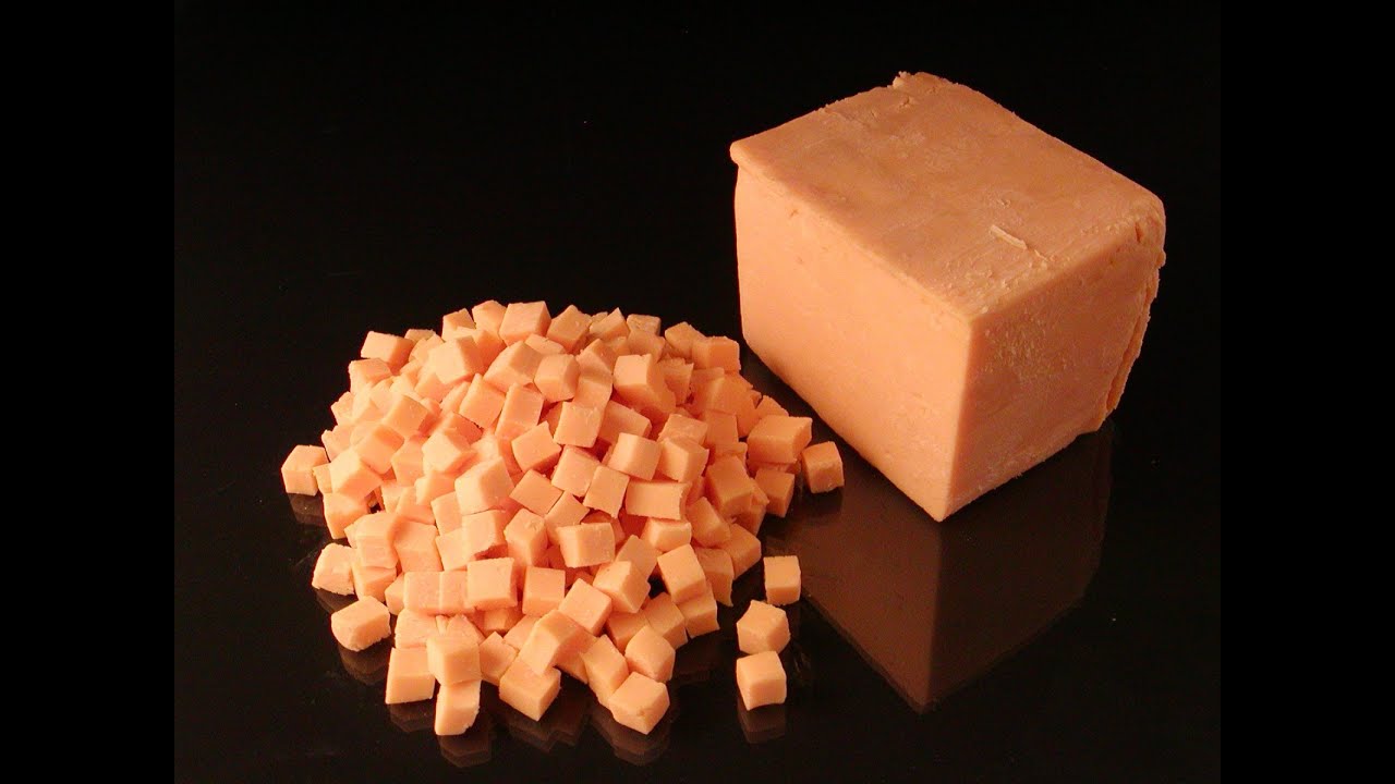 FOODLOGISTIK - cheese dicing, 10x10x10 mm cubes 