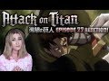 LEVI vs FEMALE TITAN! ATTACK ON TITAN SEASON 1: EPISODE 22 REACTION!