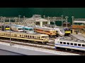 平成時代のJR西日本新快速と特急電車をNゲージ鉄道模型で楽しむ！N scale model railroad layout