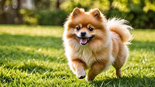 Pomeranian Dog Goes CRAZY! Hilarious Barking & Running Compilation