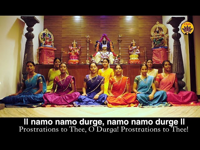 Durga Chalisa by Navadurgas | Vande Guru Paramparaam class=