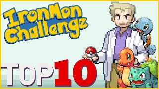 Top 10 CRAZIEST Pokémon Kaizo IronMON Lab Battles