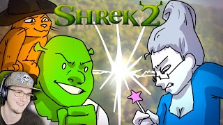 ВЕСЬ Шрек 2 ЗА 14 МИНУТ ► Товарищ Куяш Shrek 2 (ПС) | Реакция