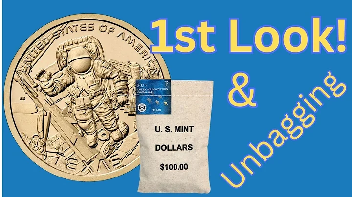 First Look Texas American Innovation Dollar 100 Coin Bags for Philadelphia & Denver Unboxing