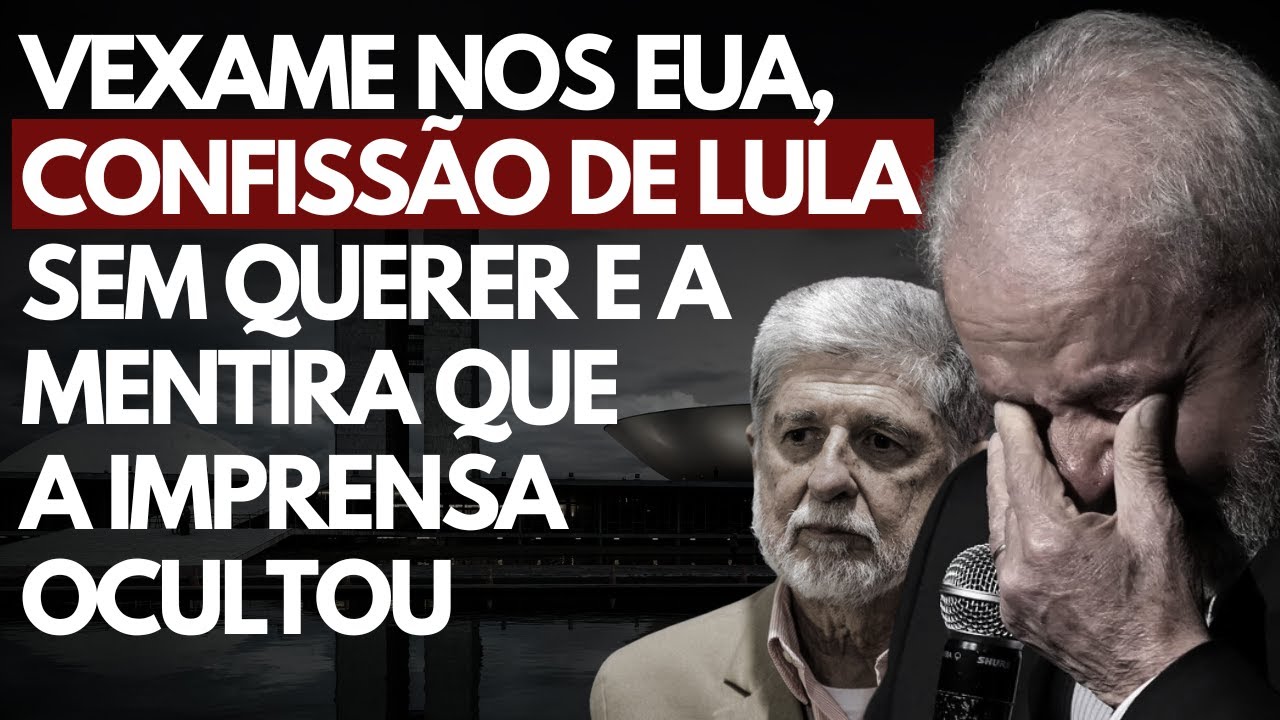 CONFISSÃO? Lula deixa escapar frase comprometedora, imprensa oculta mentira e Amorim passa vergonha
