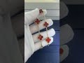 Custom Made Van Cleef Arpels Vintage Alhambra Bracelet 18K Yellow Gold Carnelian Stone