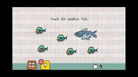 Logic Master 1 - Mind Twist Level 66 Solution | Touch the smallest fish