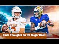 Final thoughts on the texas longhorns football teams sugar bowl loss to the washington huskies