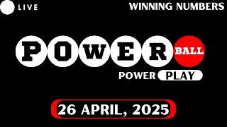 Powerball Lottery Drawing for Apr 26, 2025 - Live Winning Numbers & Results Powerball Drawing For April 30 2025
