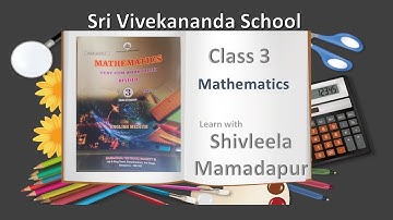 Karnataka state syllabus 3rd std Mathematics Chapter-5 