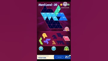 Block triangle puzzle level 30
