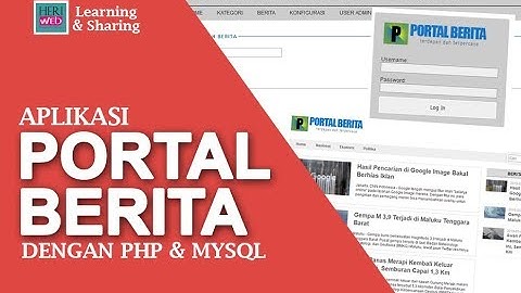 Aplikasi Portal Berita Online dengan PHP dan MySql