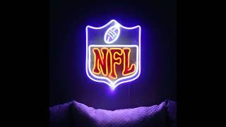 NFL Shield Logo Neon-Like Flex LED Sign NFL Shield Logo Neon-Like Flex LED Sign