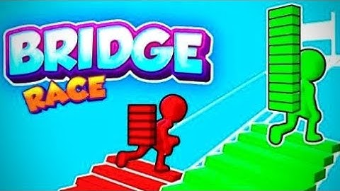 Bridge Race Game || Official Gameplay || #bridgerace #gaming 