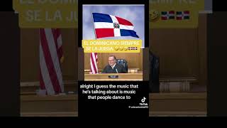 EL DOMINICANO SIEMPRE SE LA JUEGA 🤣🤣🤣 #bachata #judge #juez #viral