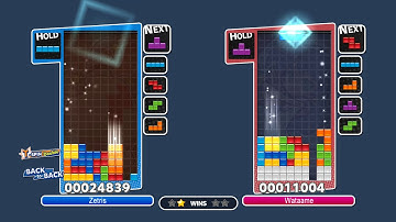 [Puyo Puyo Tetris AI] Zetris vs Wataame (1) - AI vs AI