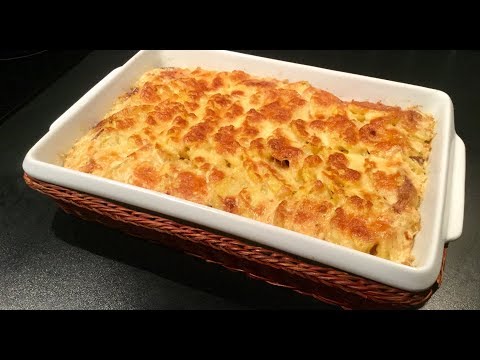 gratin-de-pommes-de-terre-aux-champignons-et-au-thon
