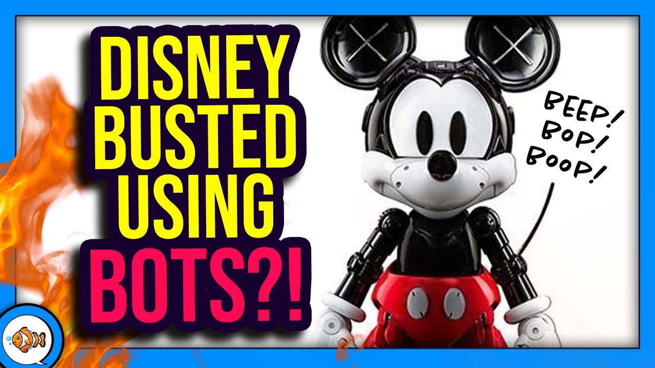 Disney is FAKIN’ It! Busted Using BOTS?!