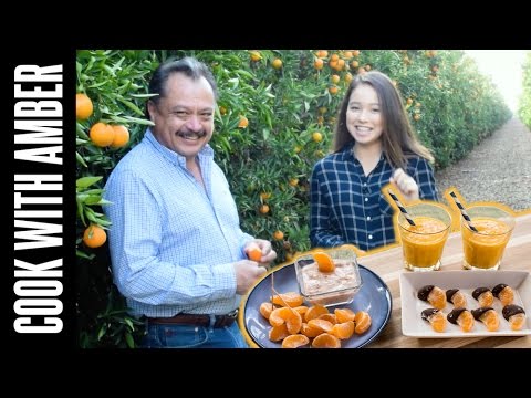 Clementines 3 Ways AND A Trip to the Grove!   Cook With Amber