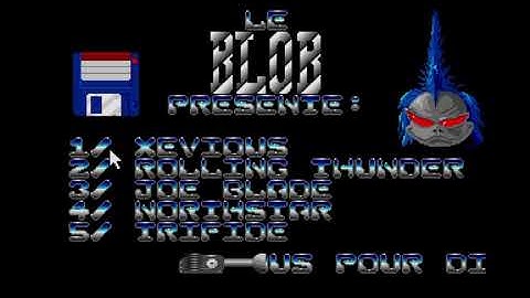 Atari ST Compacted Disk (CD) Scrollers [530] Blob CD #003