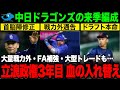【閲覧注意】中日ドラゴンズの来季編成について考察 ※FA・ドラフト・戦力外の予想を含みます【プロ野球】