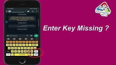 Fix Samsung keyboard Enter Key Missing| How to fix Missing Enter Key in WhatsApp(Urdu/Hindi)