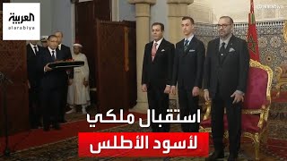 الملك محمد السادس يستقبل المنتخب المغربي بعد مشاركته التاريخية في كأس العالم