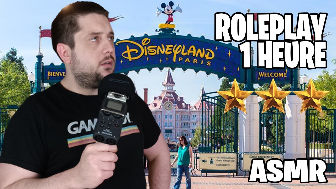 ASMR ROLEPLAY 1H : GUIDE TOURISTIQUE DU PARC DISNEYLAND PARIS