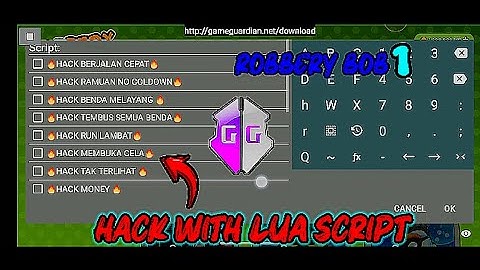 ROBBERY BOB 1 MOD MENU met GAME GUARDIAN