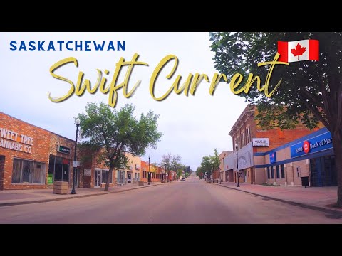 Tour around City of SWIFT CURRENT, Saskatchewan | Canada [4K]