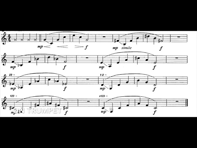 James Thompson - Buzzing Book No. 6 // Trumpet Mouthpiece Buzzing