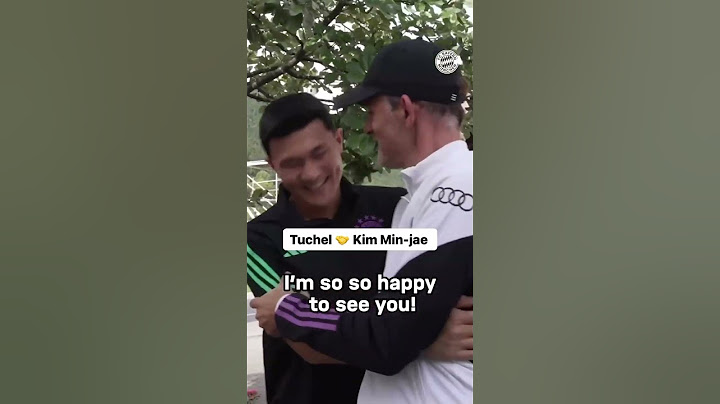 Thomas Tuchel meets Kim Min-Jae for the first time as a Bayern player 🤩(via @fcbayern) #shorts