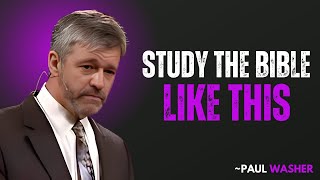 How to Study the Bible — And Actually Hear God Speak || PAUL WASHER MOTIVATION 🙏🔥"