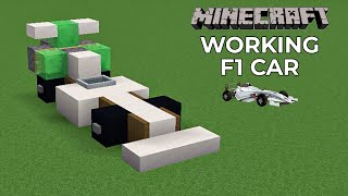Minecraft Working F1 Car Tutorial