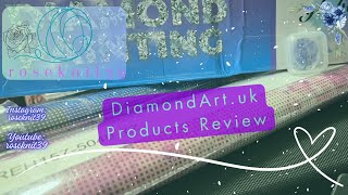 Roseknit39  Episode 69: DiamondArt.uk Products Review #diamondpainting #diamondart #review