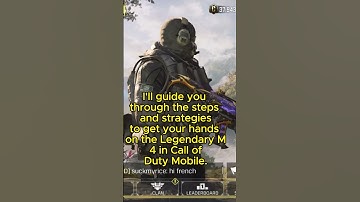 🔥 Unlock Legendary M4 for FREE in COD Mobile! 💥 #shorts #codmobile