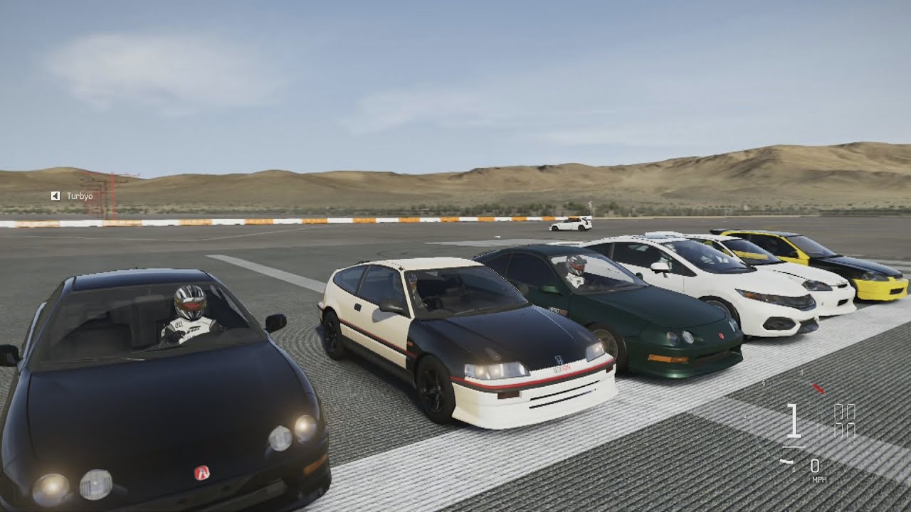 Forza Motorsport 6 | 550+hp Honda Meet | CRX, Ek, Civics ...