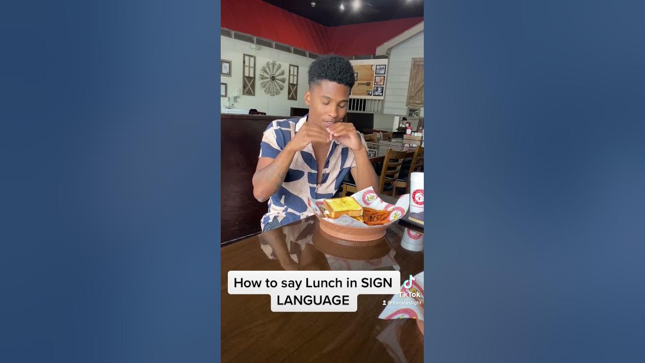 how-to-say-lunch-in-sign-language-youtube