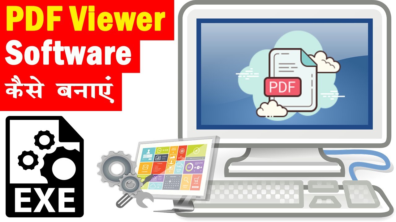 How to create pdf viewer software | How to make software | Tutorial for ...