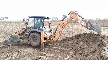 CASE 770 EX JCB Backhoe Machine Working on Different Place - JCB Video Clips