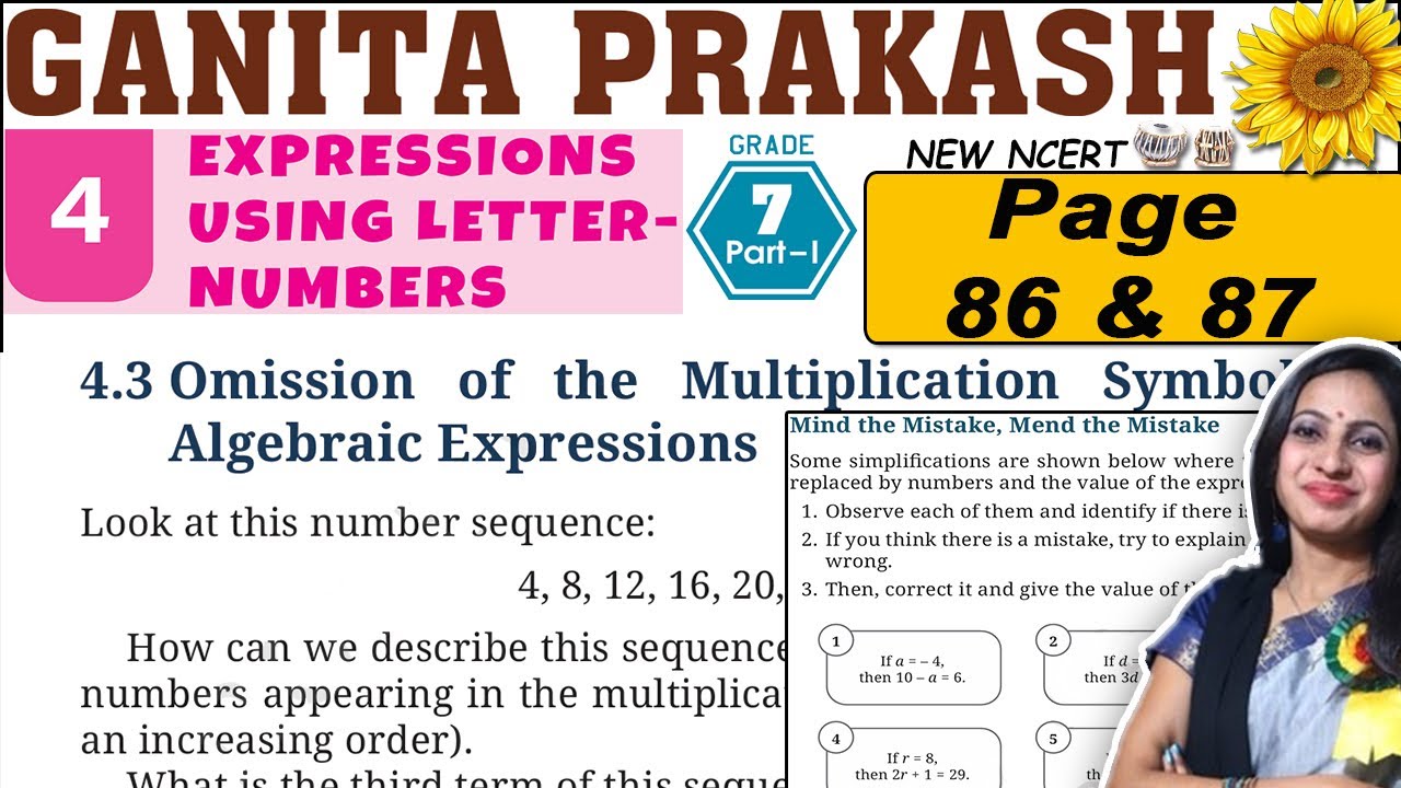 Class 7 Maths Ganita Prakash Solutions | Chapter 4 Expressions using ...