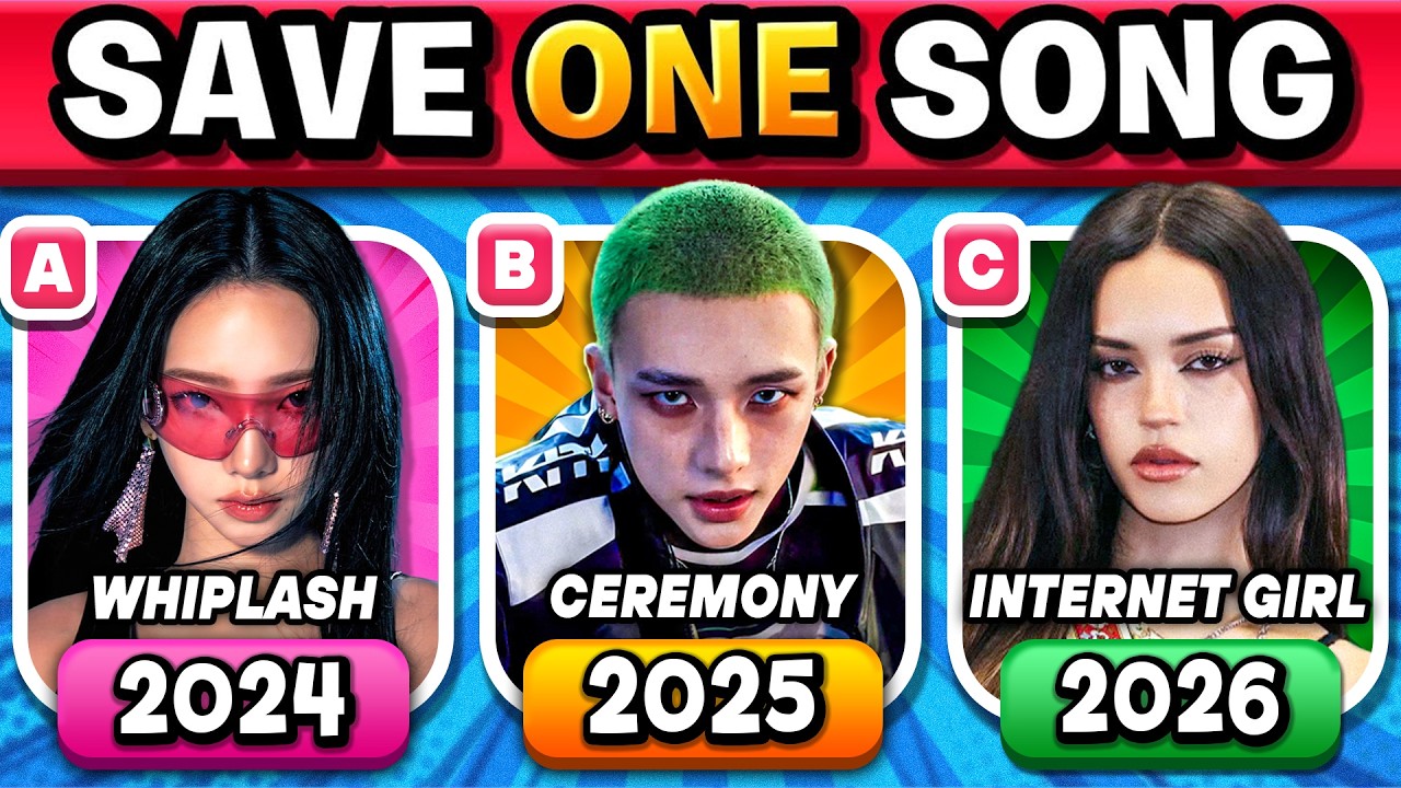 2024 vs 2025 vs 2026: SAVE ONE KPOP SONG | Kpop Quiz 2026